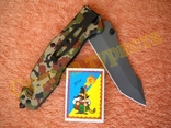 Нож тактический складной Mastiff DA161 стропорез бита клипса танто 21 см, numer zdjęcia 10