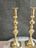 Two brass candlesticks., photo number 2