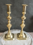 Two brass candlesticks., photo number 4