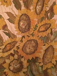 Painting on batik. Sunflowers. artist Kuznetsova I.M., photo number 3