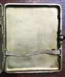 Срібний наградний портсигар з документом., фото №8