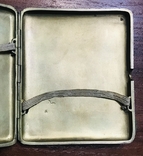 Срібний наградний портсигар з документом., фото №9