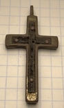 Хрест зі вставками чорного дерева, фото №2