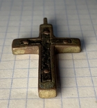 Хрест зі вставками чорного дерева, фото №4