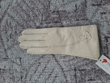 Женские демисезонные кожаные перчатки Paizong (кофе с молоком), numer zdjęcia 5