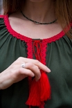 Вишита жіноча сукня калина, фото №7