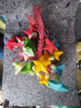 Vintage garland "Stars". USSR, photo number 6