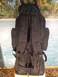 Рюкзак туристический военный х099 100 литров черный, фото №4