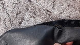 Женские кожаные перчатки с тонким мехом (уценка), фото №5