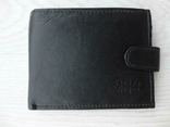 Шкіряний чоловічий гаманець Benzer (Індія), фото №6