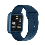 Smart Watch T80S, два браслета, температура тела, давление, оксиметр. Цвет: синий, фото №6