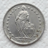 Switzerland 1 franc 1975 year, photo number 7