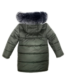 Куртка зимова дитяча Best Boss хакі ріст 134 см 1073a134, фото №3