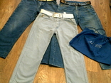 Armani (3 шт.) - фірмові джинси з ременем розм.31-32, фото №2