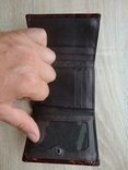Женский кожаный кошелек Dr.Koffer (коричневий), фото №4