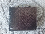 Кожаный женский кошелек dr.koffer (стилизация под змею), фото №3