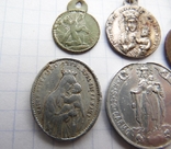 Религиозные медальоны 5 шт, photo number 6