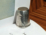  Antique silver thimble 1946 Sweden silver, photo number 2