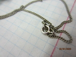 Necklace, Silver 925, Natural Aquamarine Vintage, photo number 9