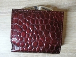 Маленький женский кошелек HASSION (кожа и лакированное покрытие), photo number 3