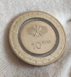 Пам'ятна монета номіналом 10 євро "У повітрі на параплані" 2019+ (альбом, буклет до всієї серії монет), фото №7
