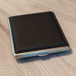 Стильный портсигар черный, фото №3