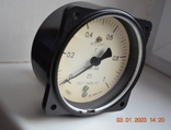 Pressure gauge showing MOSh1-100 from 0 to 1 kgf / cm2. GOST 2405-72. №999410. 1980 year of release, photo number 4