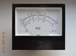 Megohmmeter. The pointing device (relay) of the insulation monitoring device. 1987 model year, photo number 3