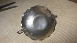 Старинный подсвечник серебрением + пинцетик WMF Германия, фото №4