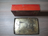 Жестяная коробка для лент для пишущих машинок. Фирма "STAR" , Англия - 20-е года ХХ века., фото №9