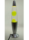 Светильник ночник Лава лампа 41 см желто зеленая, фото №2