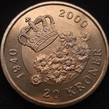 Denmark 20 kroner 2000, photo number 5