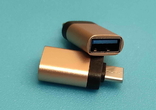 Адаптер otg type-c к usb 3,0. Блиц., фото №4