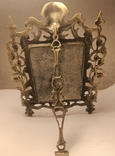 Cosmetic mirror in a bronze frame, photo number 3