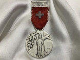 Стрілецька медаль 1964 рік Швейцарія, фото №2