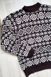Вовняний в'язаний светр у ретро стилі, numer zdjęcia 3