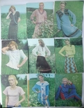 Magic ball, a set of postcards 15pcs, complete. 1981. Knitting schemes., photo number 3