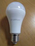 Лампа світлодіодна (10шт.) 20 Вт Е27 А65 4100К LEDium, numer zdjęcia 2