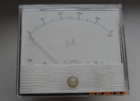 Micro ammeter M285K. Measurement limit: 0-500 μA. Made in the USSR. 60's g.v. Weight 234 gm., photo number 3