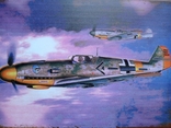 Collectible plaque - poster in vintage style "German aircraft of the 2nd World War", photo number 3
