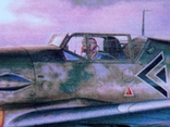 Collectible plaque - poster in vintage style "German aircraft of the 2nd World War", photo number 4