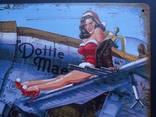 Collectible plaque - Pin Up poster in vintage style, photo number 3