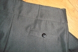 Красивые брюки женские прямые средняя посадка т. серые меланж, фото №10