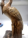 Sculpture leleka tree author's 1981 47 cm, photo number 7