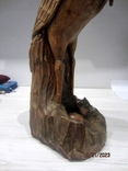 Sculpture leleka tree author's 1981 47 cm, photo number 9