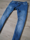 Модные мужские зауженные джинсы Tefosi оригинал КАК НОВЫЕ, numer zdjęcia 3