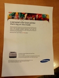 Принтер цветной лазерный Samsung CLP-300N 3314 стр. Отличный ! Lan, фото №6