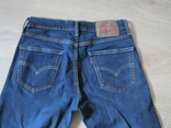 Модные мужские зауженные джинсы Levis 511 оригинал в хорошем состоянии, фото №5