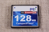 Карта памяти Compact Flash 128 Mb., фото №2