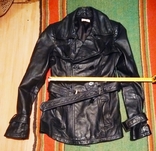 Торг женская кожаная куртка ORSAY р.34 бесплатная доставка возможна. Жіноча шкіряна куртка, photo number 7